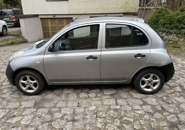Nissan Micra cena 4000 przebieg: 195000, rok produkcji 2004 z Trzebinia małe 67